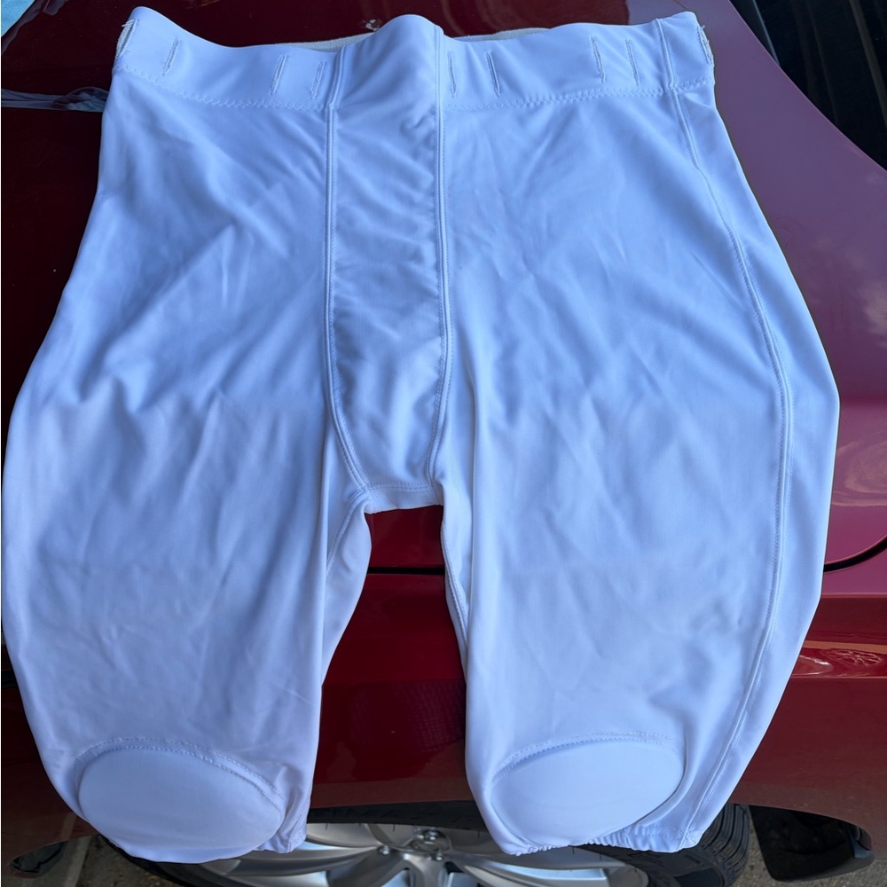 White Padded Football baseball pants
